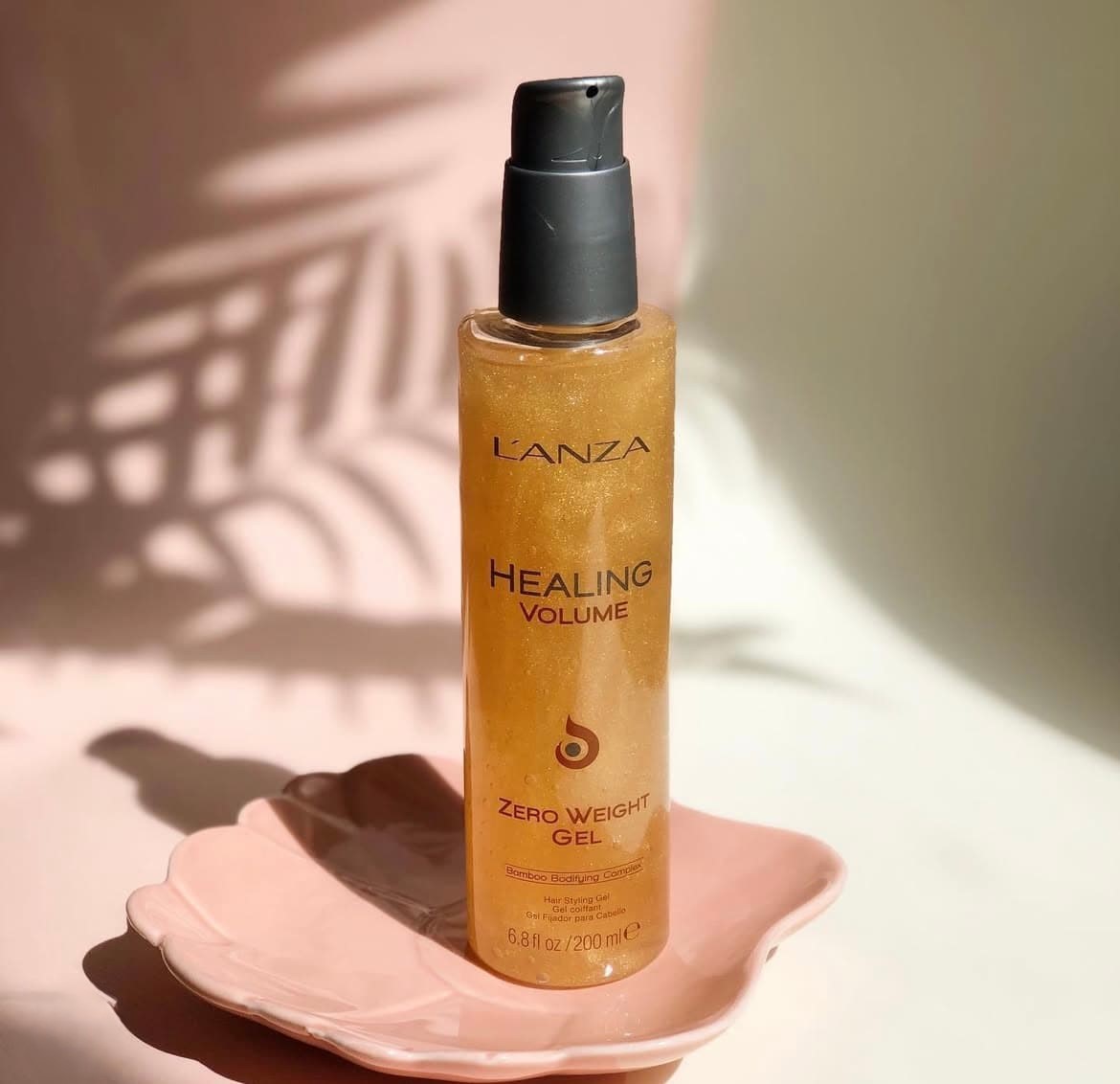 Невагомий гель зі сітловідбивальними частинками LʼANZA Healing Volume Zero Weight Gel, 200 ml - 2